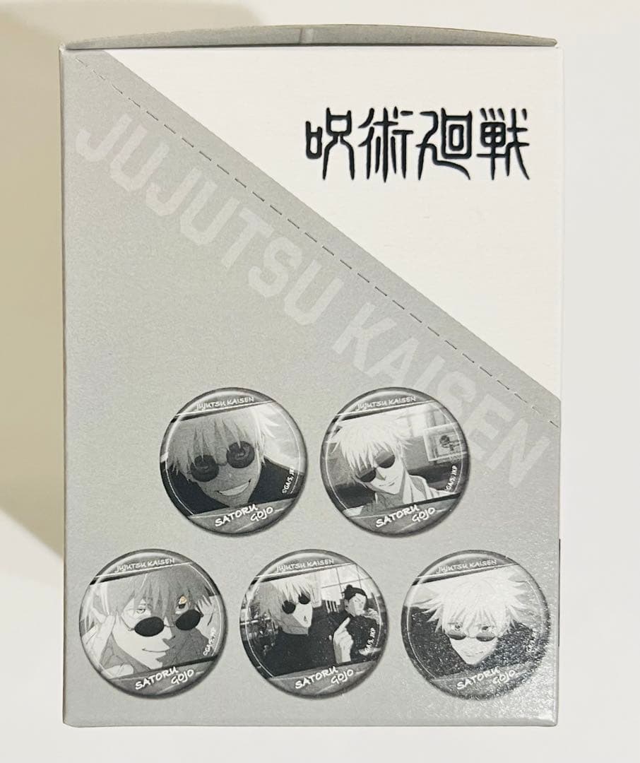 呪術廻戦　新品　未開封　CANバッジ 五条悟　BOXセット