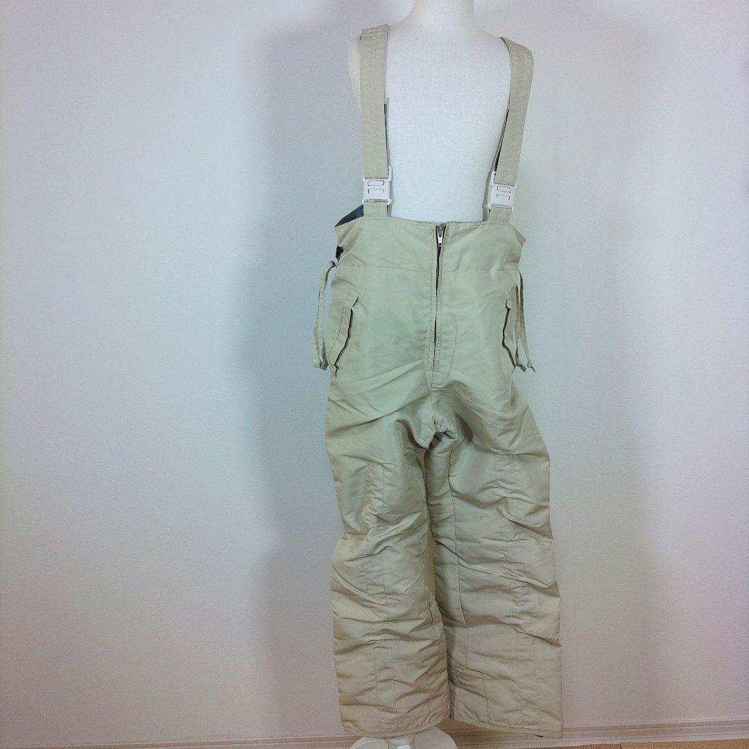 スキーウェア 150cm 女の子 キッズ 子供 ブラック 黒 ドット ベージュ