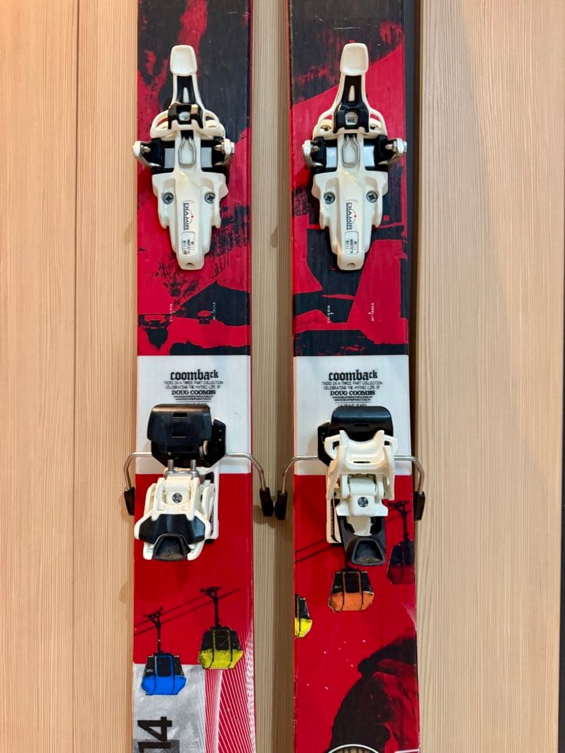 K2 COOMBACK スキー板 バックカントリー ディアミール ビンディング付