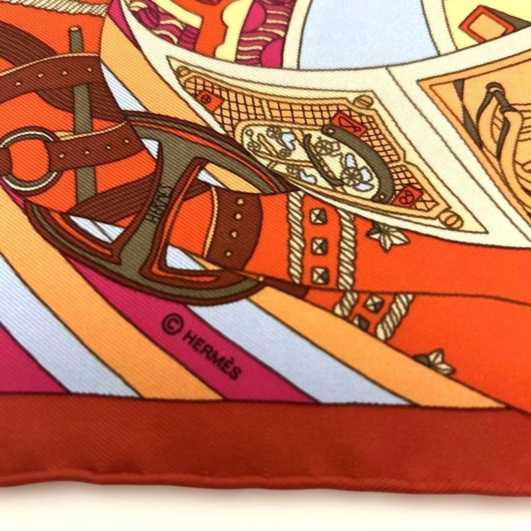 HERMES スカーフプチカレ42 MADEMOISEILLE SOIE - メルカリ