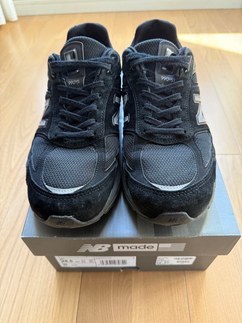 New Balance M990BK5 ブラック 28.5cm