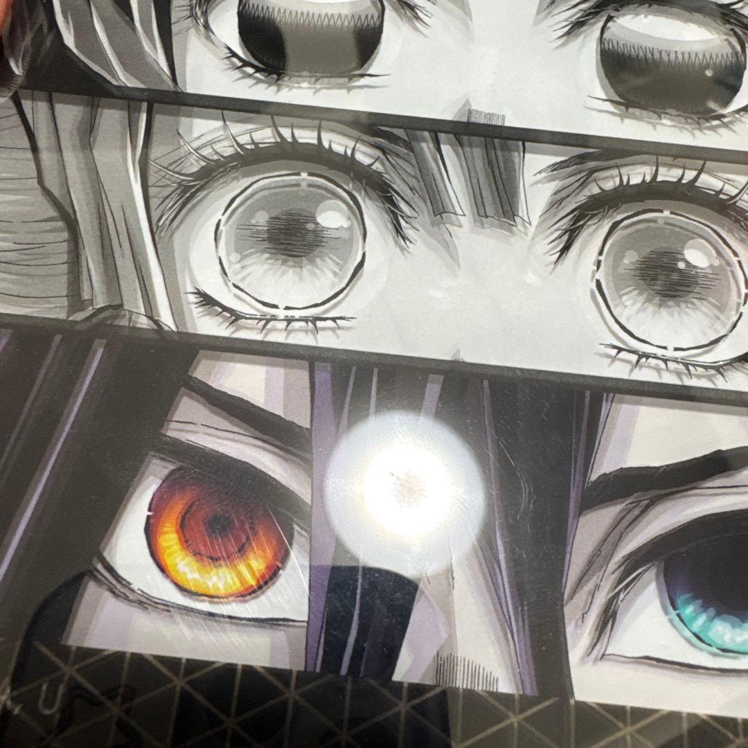 鬼滅の刃　柱展　伊黒小芭内　リバーシブルビジュアルパネル　アクリルスタンド