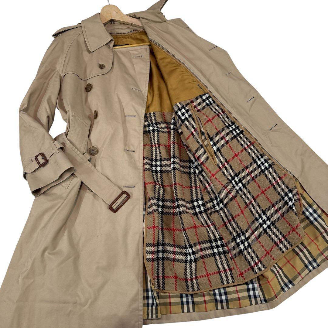 バーバリー メンズ ライナー付き トレンチコート ベージュ 中古・古着通販】Burberry's (バーバリー) ライナー付トレンチコート