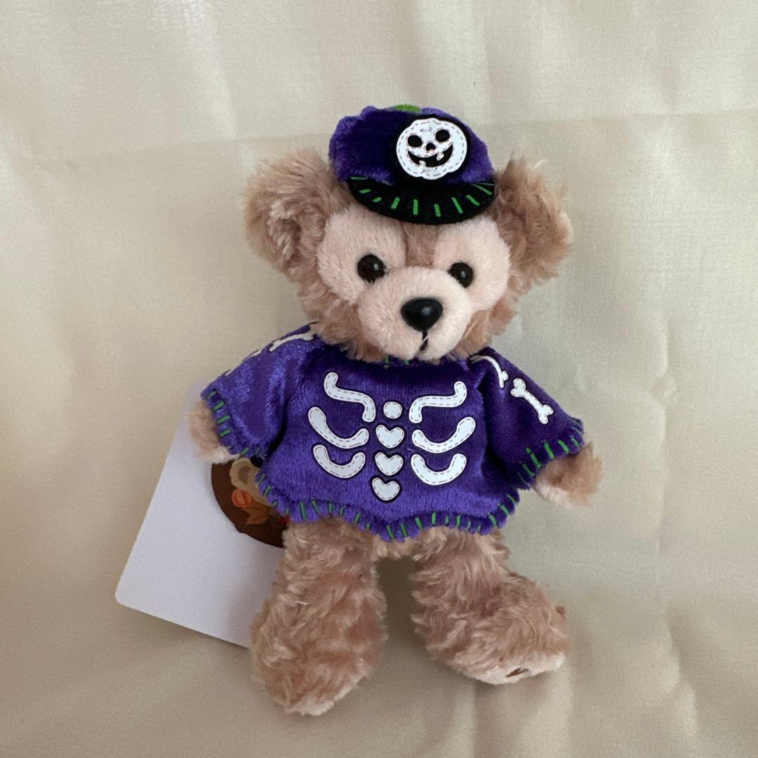 ダッフィー シェリーメイ ぬいぐるみバッジ ハロウィン 2点セット