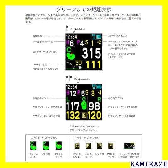 《＃リフレッシュ》 GreenOn グリーンオン MASA GPS距離測定 23