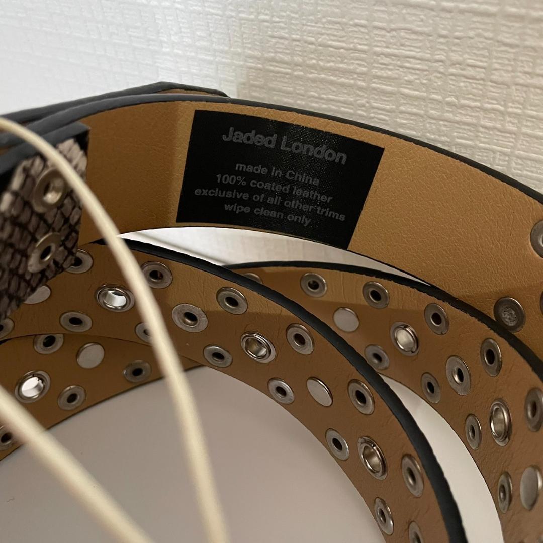 新品未使用【JADED LONDON】ジェイデッドロンドン Mamba ベルト - メルカリ