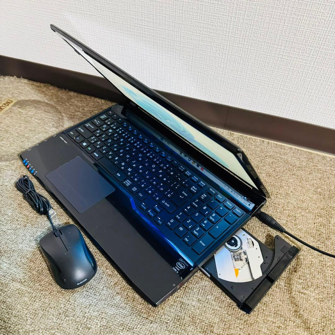 S282 富士通ノートパソコン WEBカメラSSDサクサク動くWindows11 - メルカリ