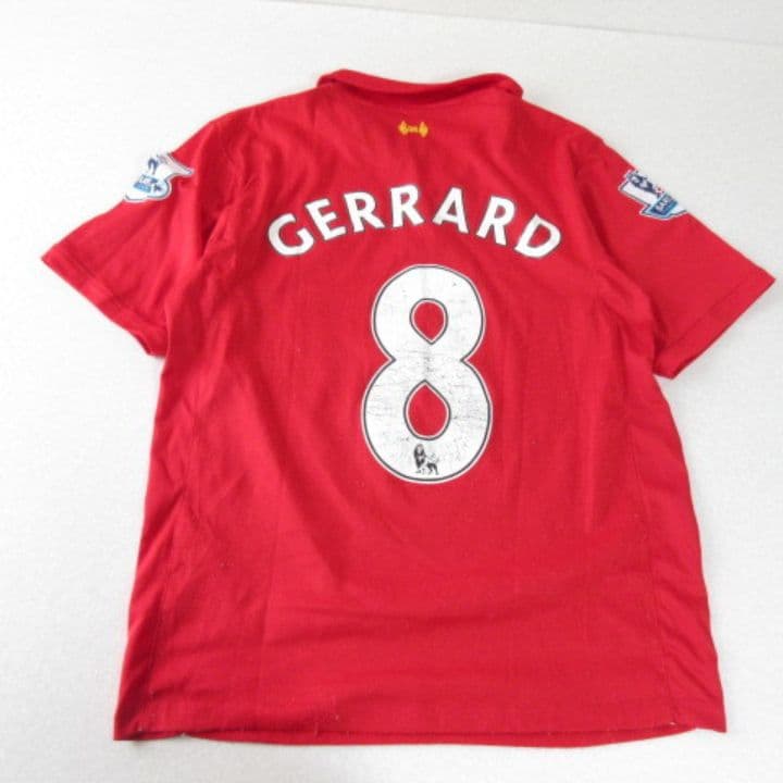 リバプール 12/13 ホーム スティーブン・ジェラード ユニフォーム M