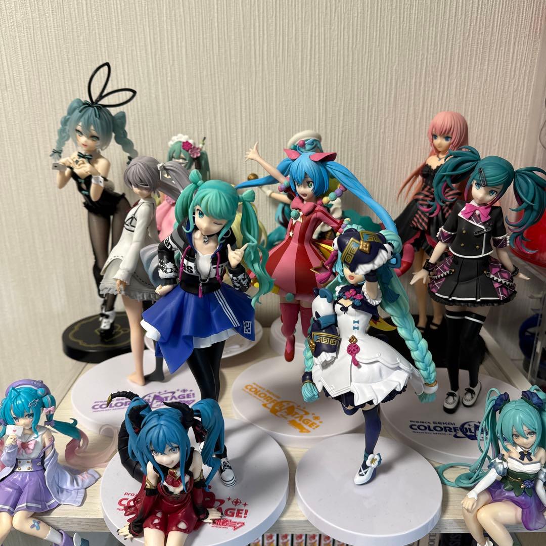 プライズフィギュア まとめ売り 箱あり開封済み 12体セット 初音ミク