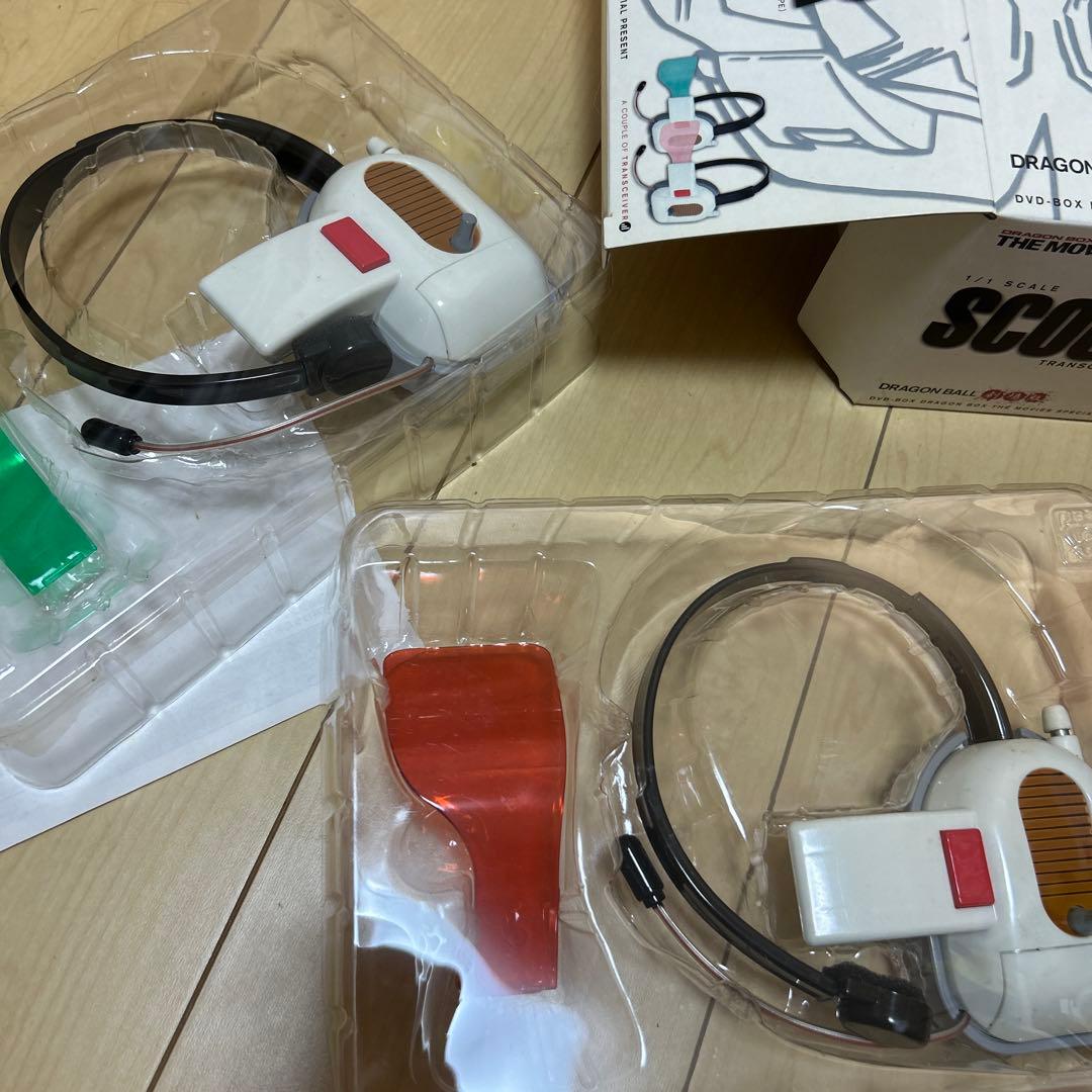 ドラゴンボール スカウター トランシーバー　取扱説明書付き　非売品