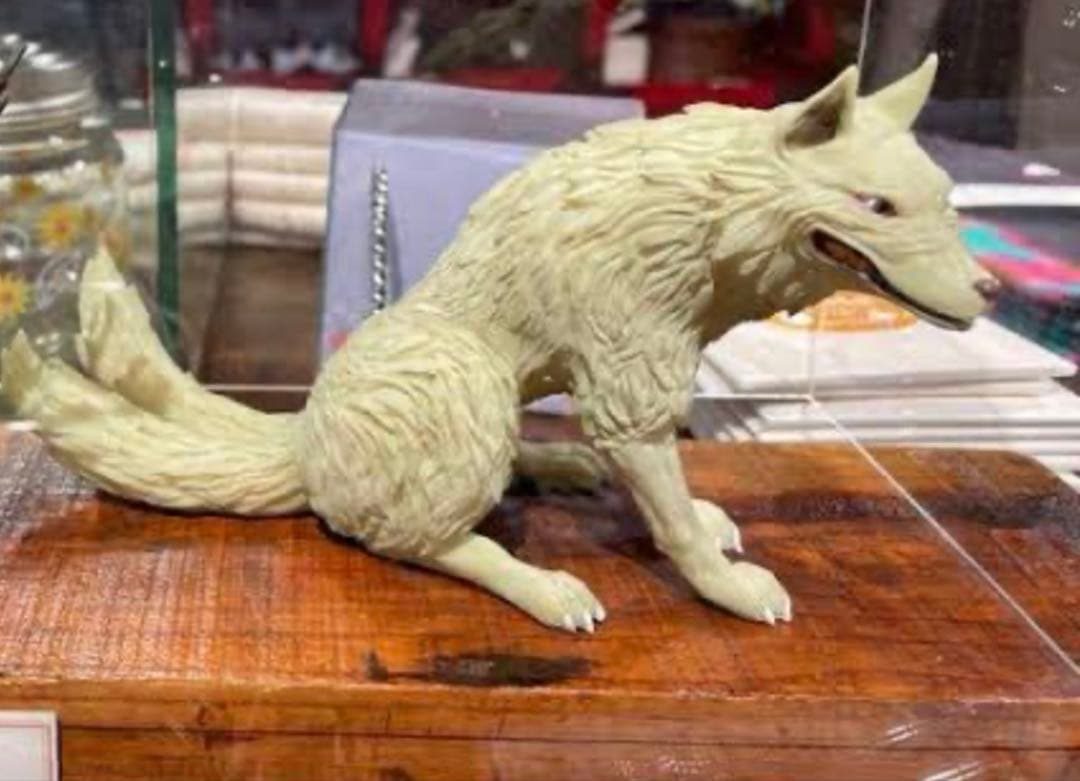 ジブリパーク もののけ姫 モロ フィギュア ジブリの大倉庫 冒険飛行団