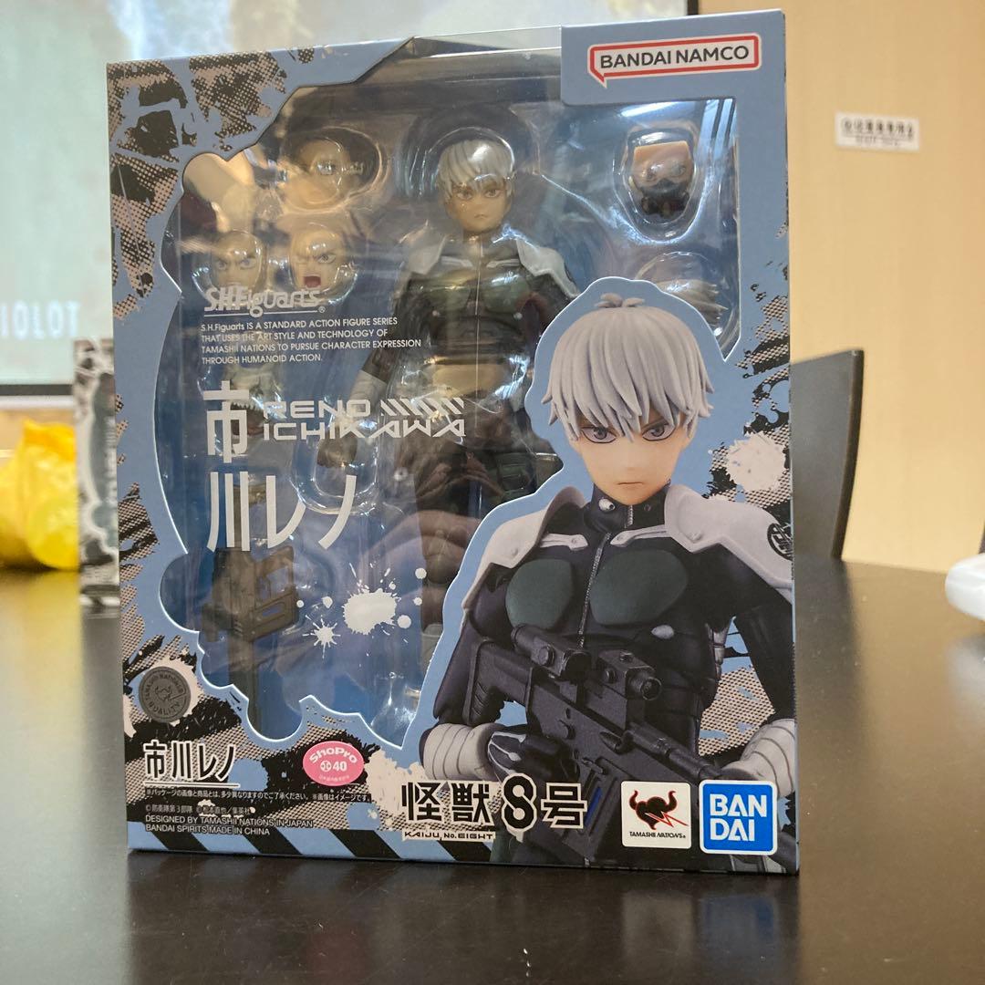 【新品未開封】 SHFiguarts 怪獣8号 白ミナ 市川レノ セット