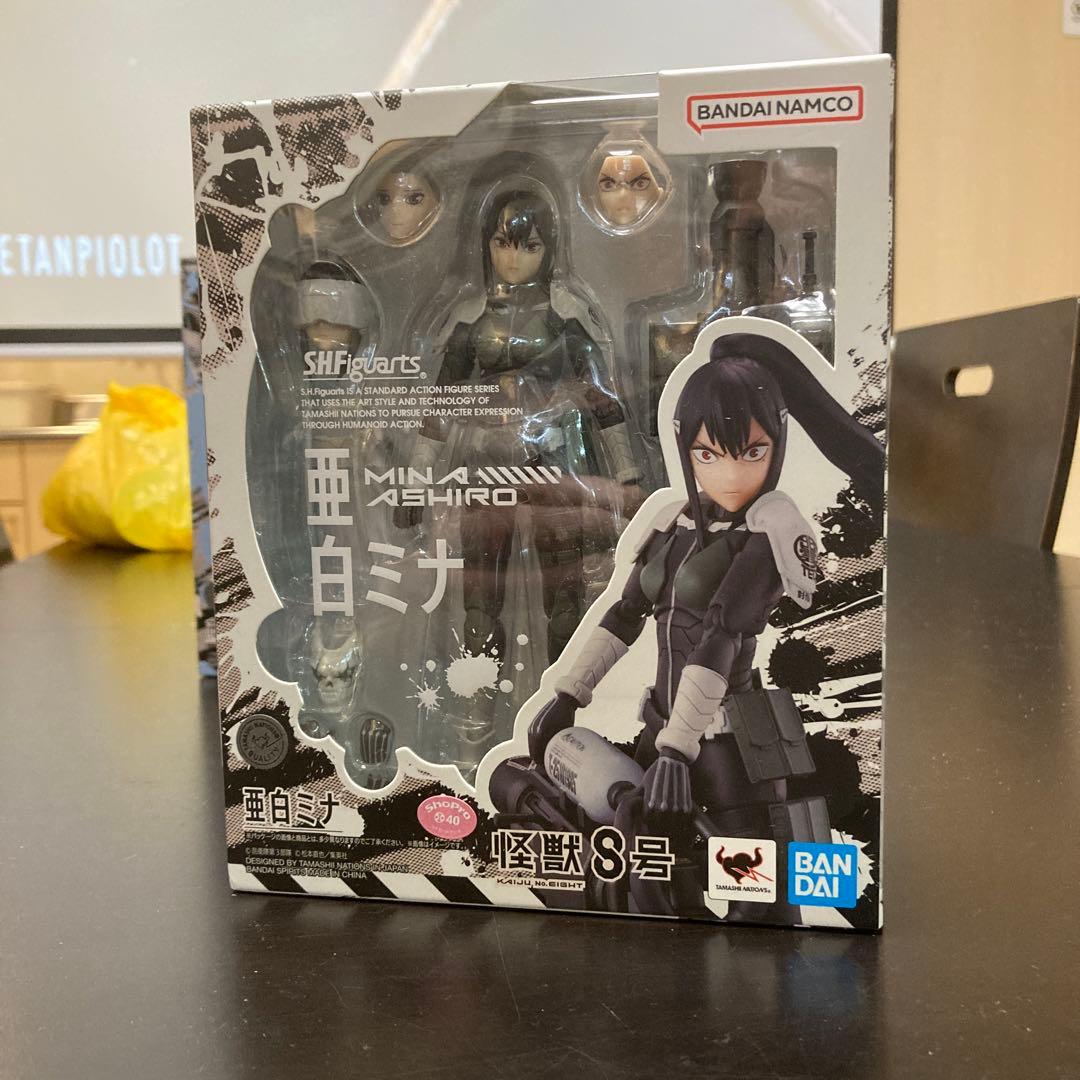 【新品未開封】 SHFiguarts 怪獣8号 白ミナ 市川レノ セット