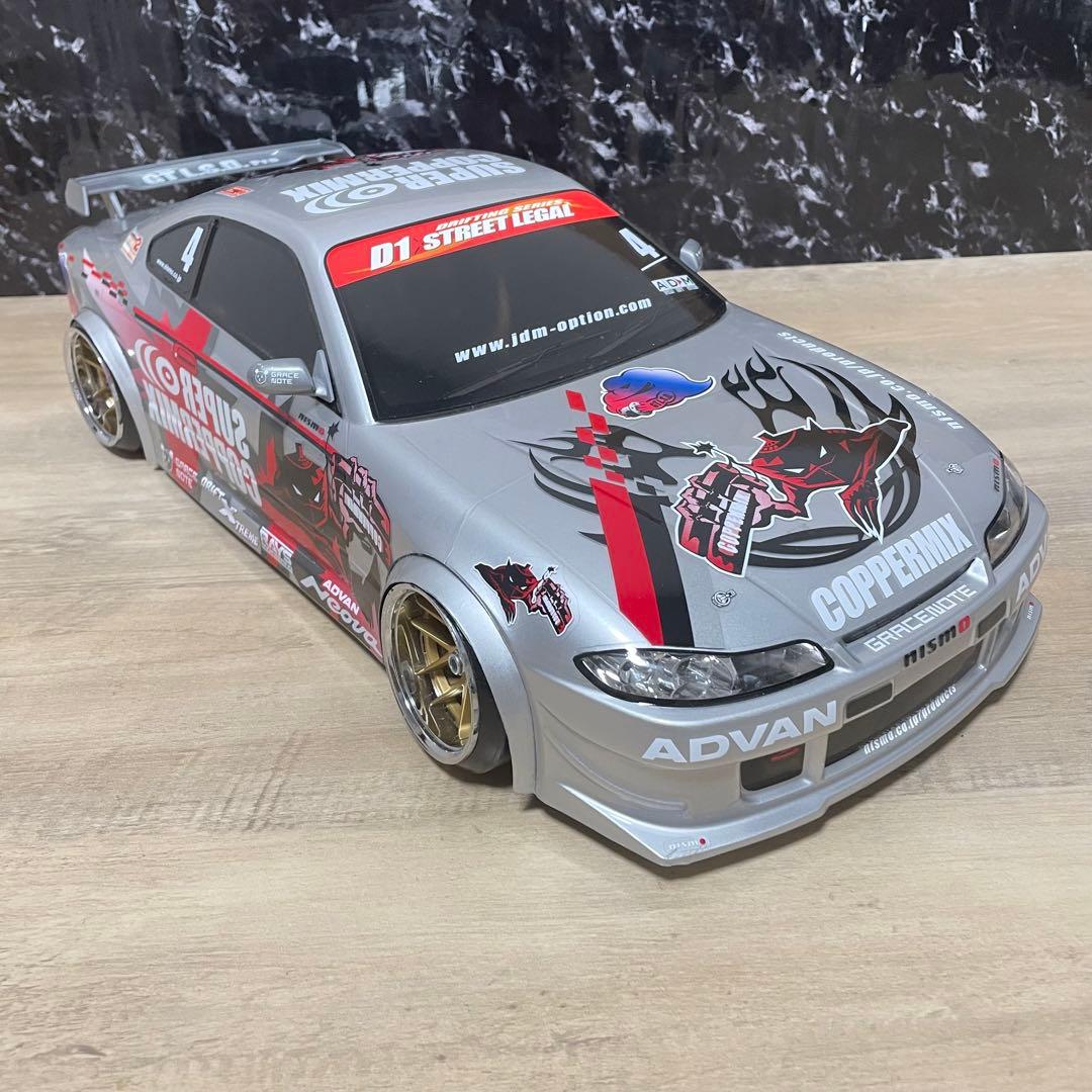 タミヤ シルビア s15 ラジコンボディ ドリフト 1/10 YD-2 - メルカリ