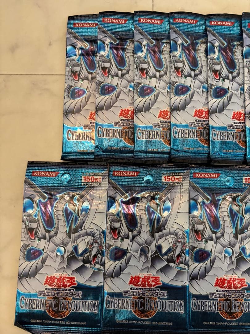 遊戯王　サイバネティック・レボリューション　新品未開封　16パック