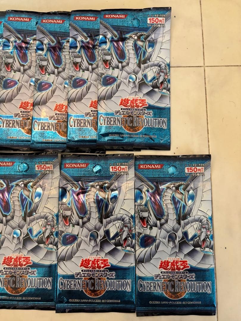 遊戯王　サイバネティック・レボリューション　新品未開封　16パック