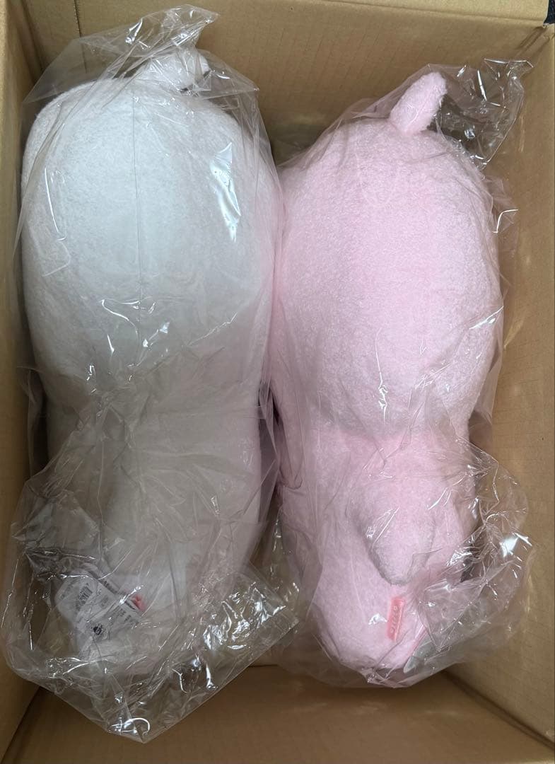 うさまる　たっとん　ぬいぐるみL うさまるとうさこ