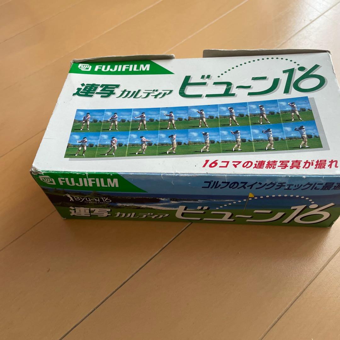 美品 廃盤 レア フジフィルム 連写 カルディア ビューン16カメラ
