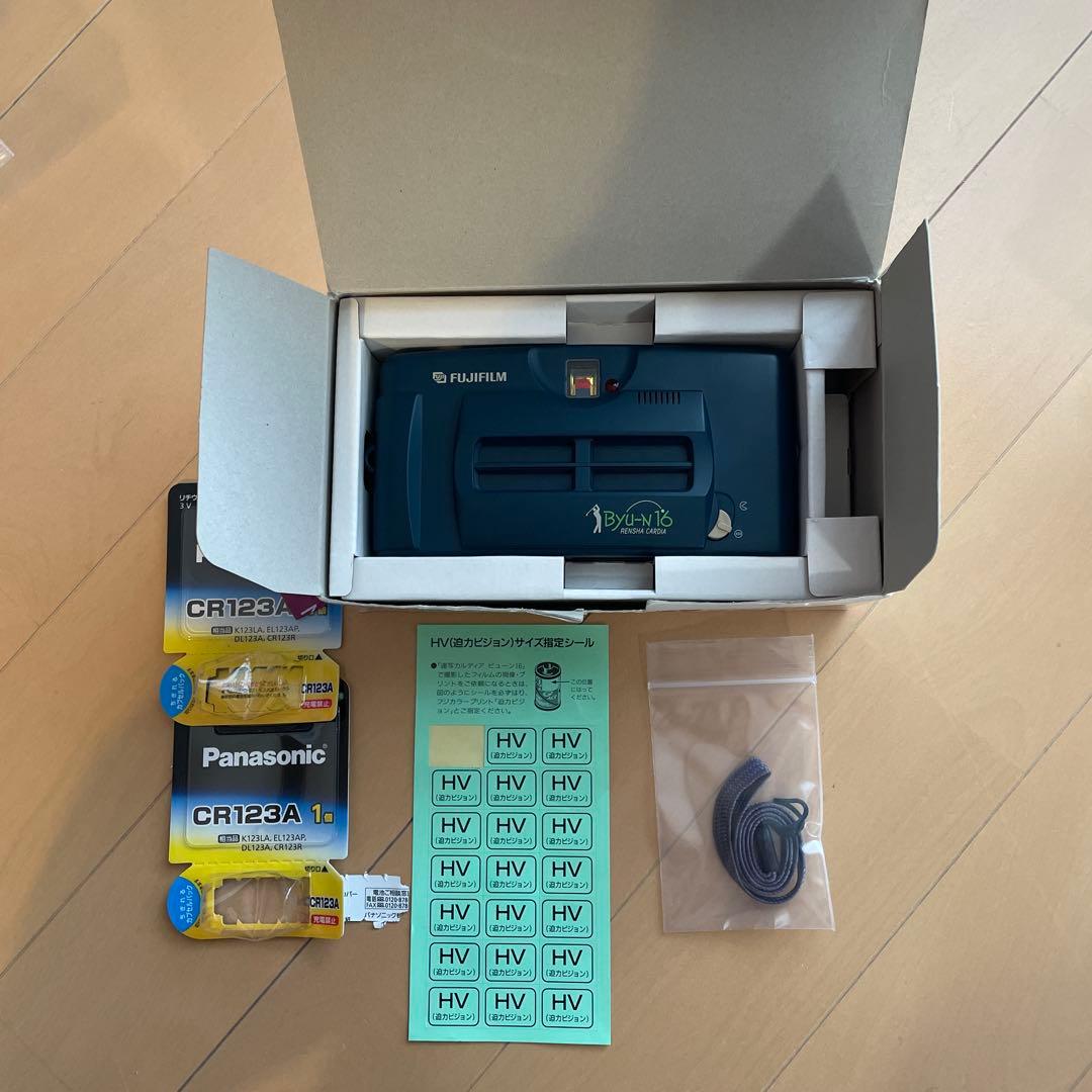 美品 廃盤 レア フジフィルム 連写 カルディア ビューン16カメラ
