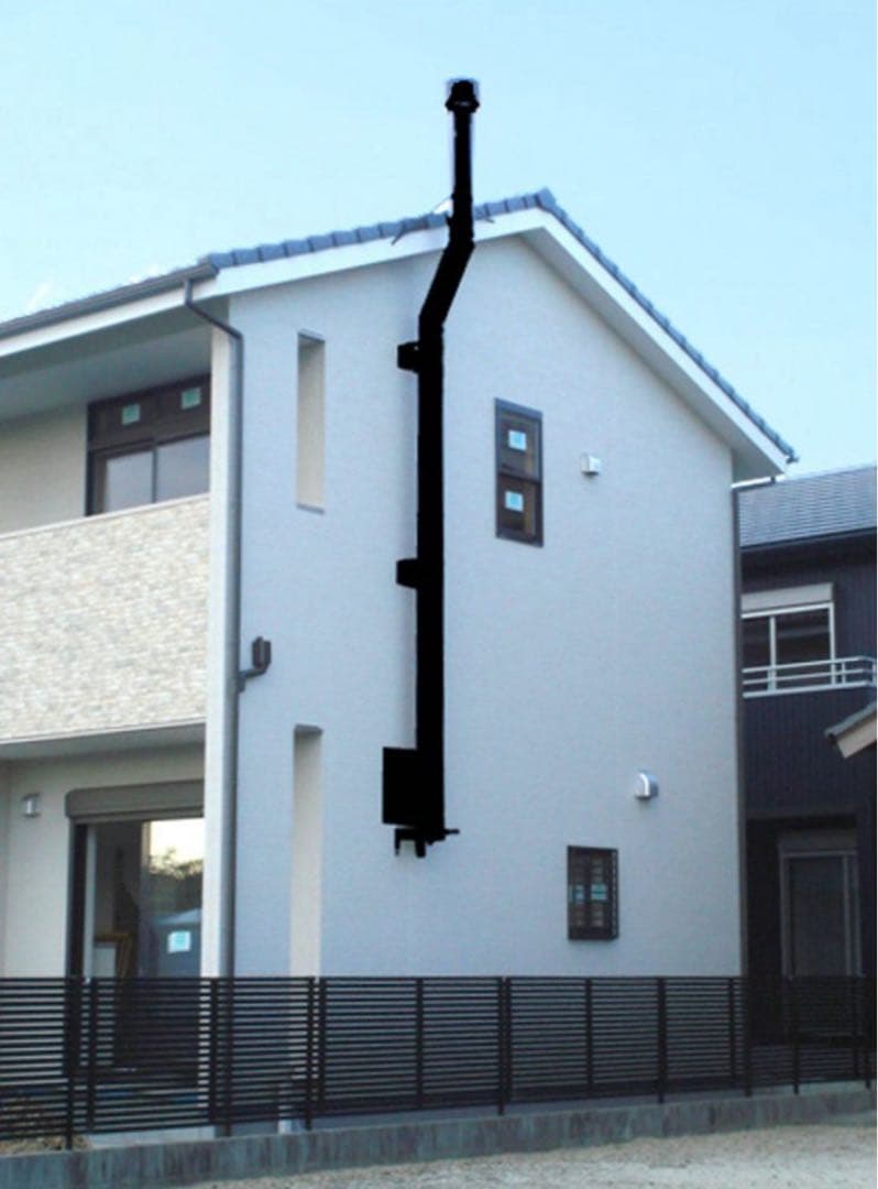 季節商品・激安】新品鋳鉄薪ストーブ 屋外吸気可能・空気環境配慮 調理