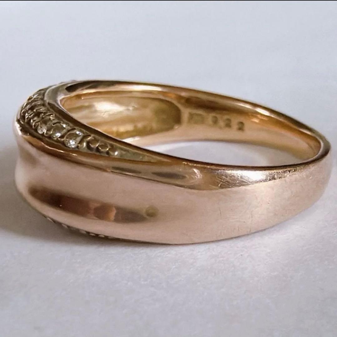 専用　3169】K18PG ダイヤモンド 0.22ct ゴールド 鑑別　5.32