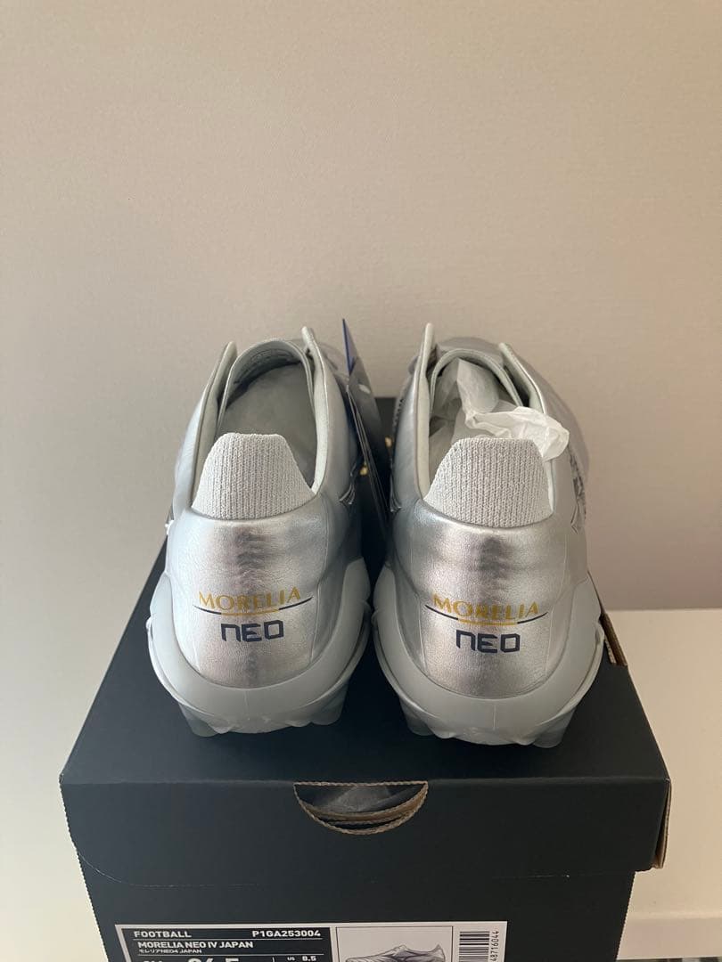 Mizuno Morelia Neo IV Japan 26.5cm シルバー