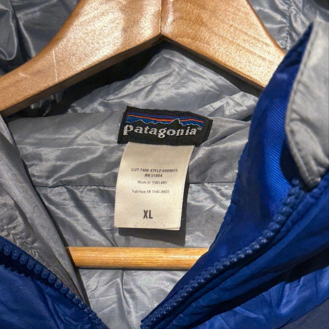 patagonia 希少2005年 ダスパーカー オーラブルー XL das - メルカリ