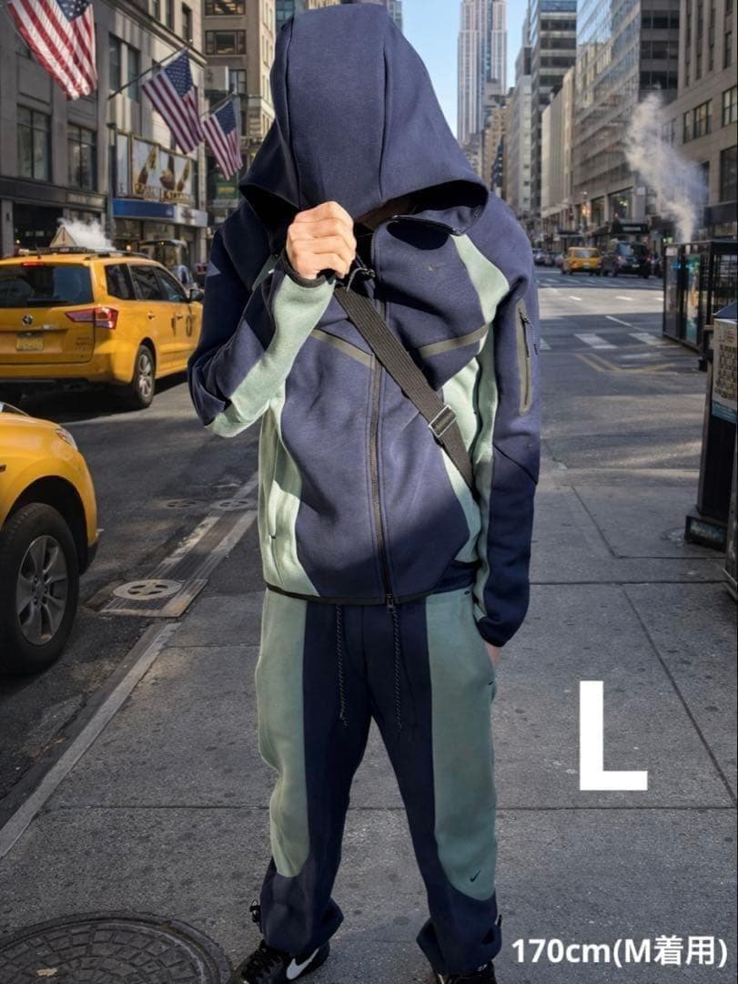 ナイキ テックフリース ウィンドランナー パーカー パンツ