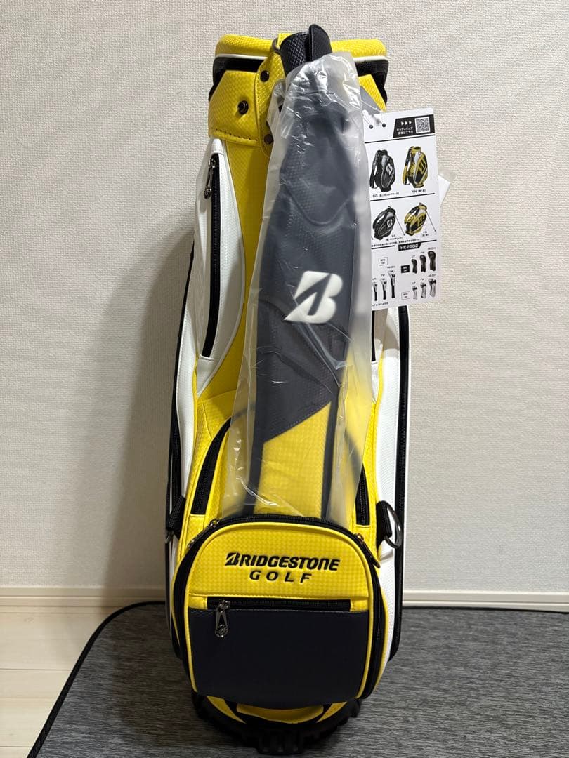 新品未使用】安田祐香さんサイン入り キャディバッグ ツアーレプリカモデル