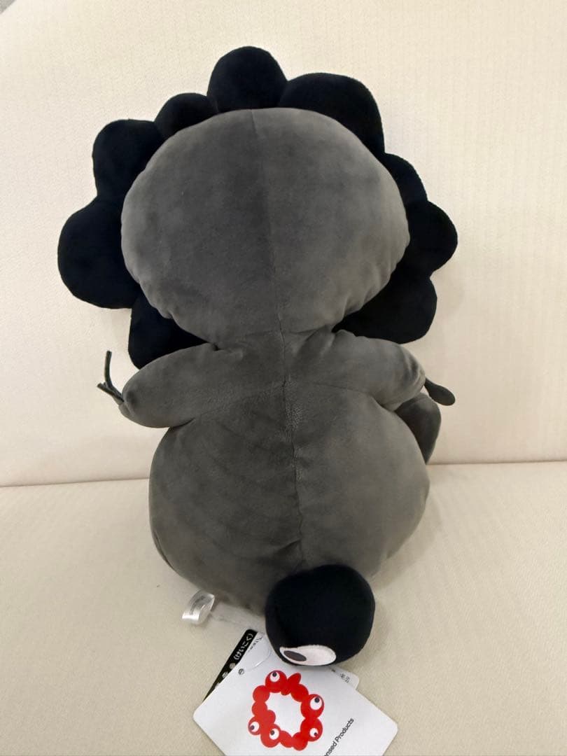 EXPO2025 黒 ミャクミャク お手玉風ぬいぐるみ　L サイズ☆