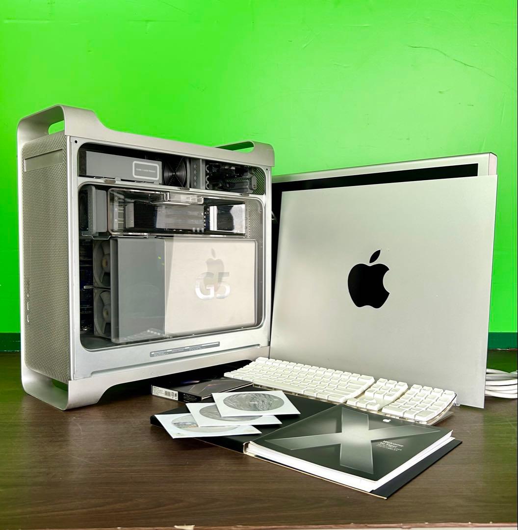 動作商品　 power Mac Ｇ5 クワッド　2.5GHz 本体と他多数