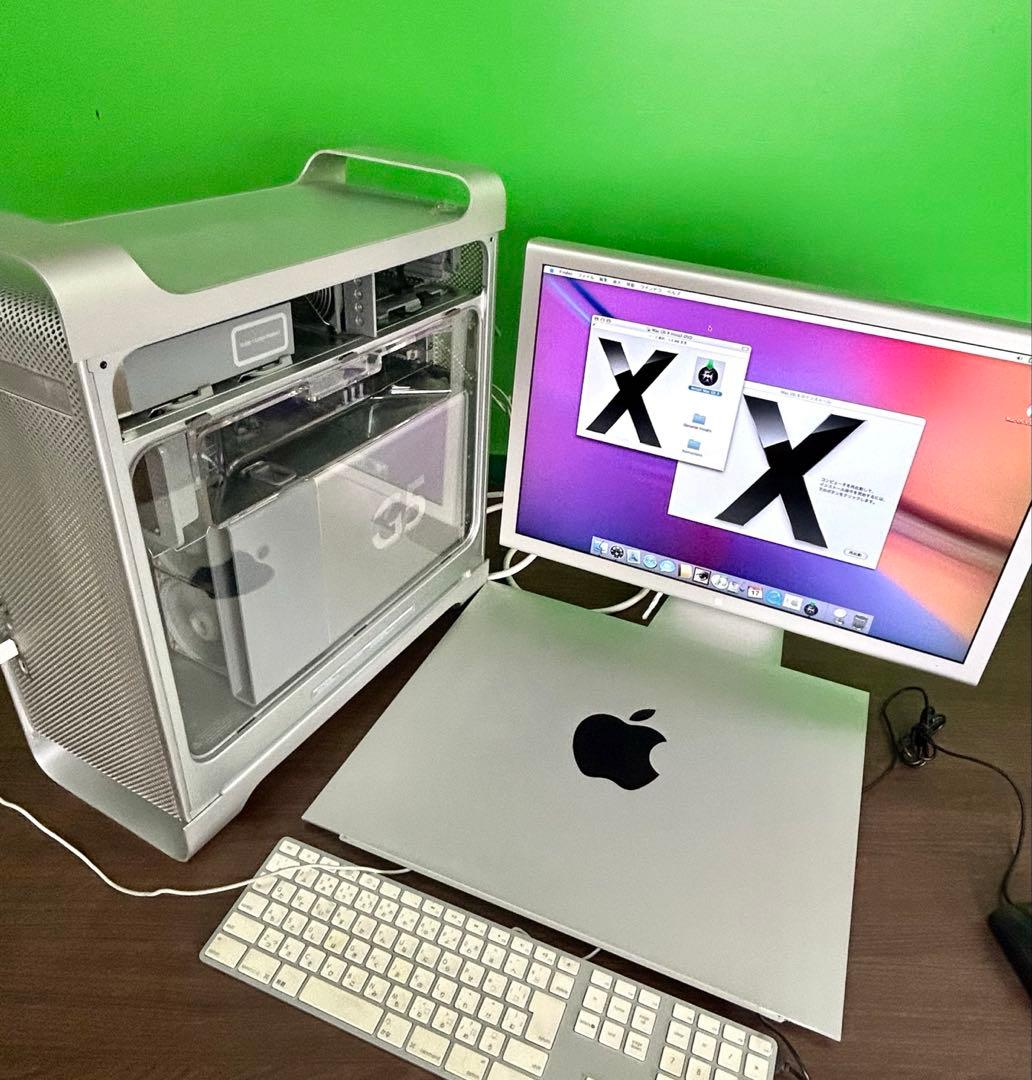 動作商品　 power Mac Ｇ5 クワッド　2.5GHz 本体と他多数