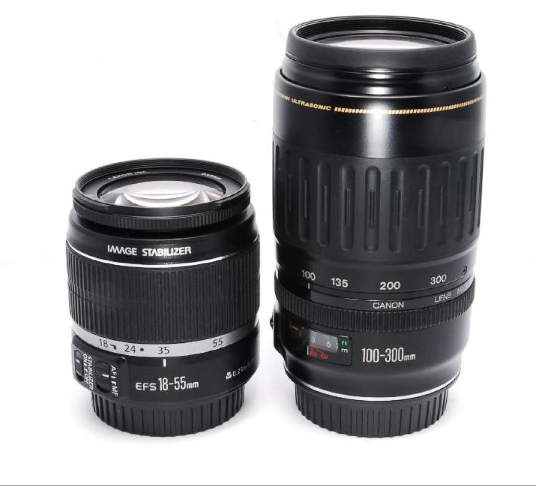 早い者勝ちです！キャノン kiss X7⭐ダブルレンズセット⭐超望遠レンズ