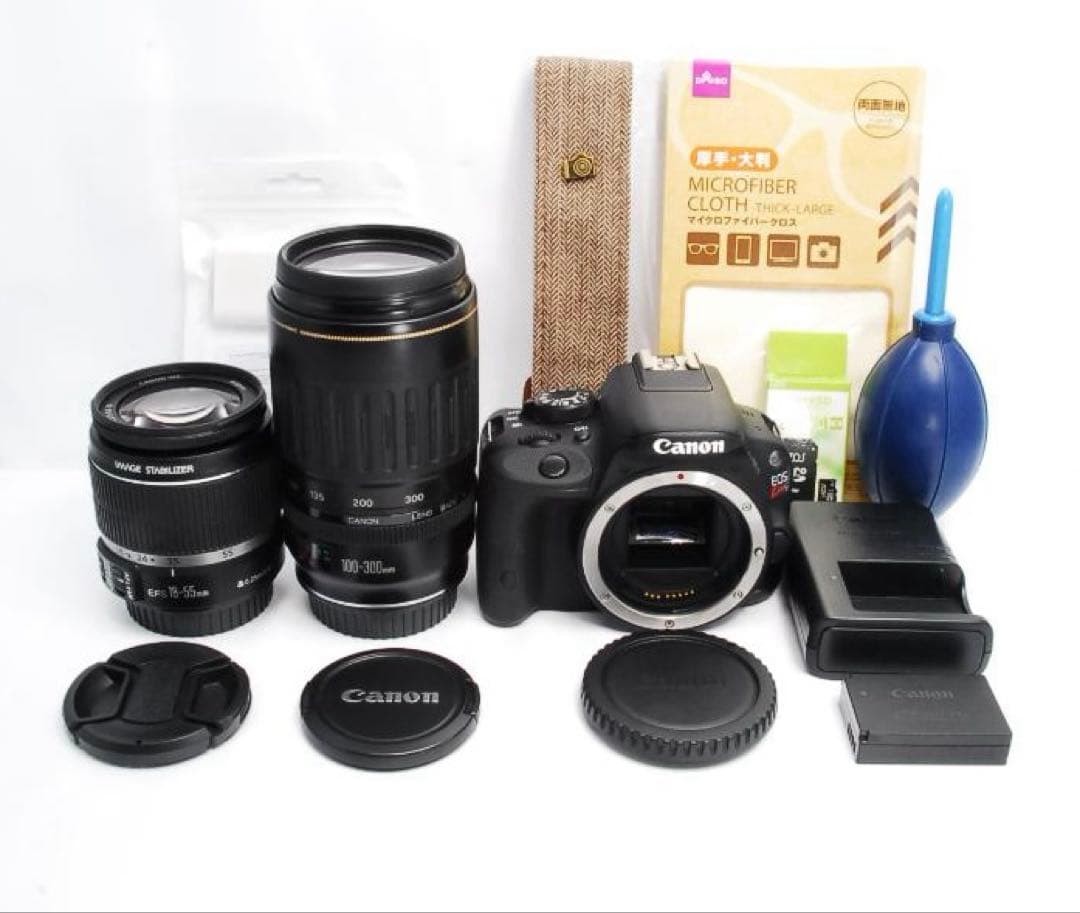 早い者勝ちです！キャノン kiss X7⭐ダブルレンズセット⭐超望遠レンズ