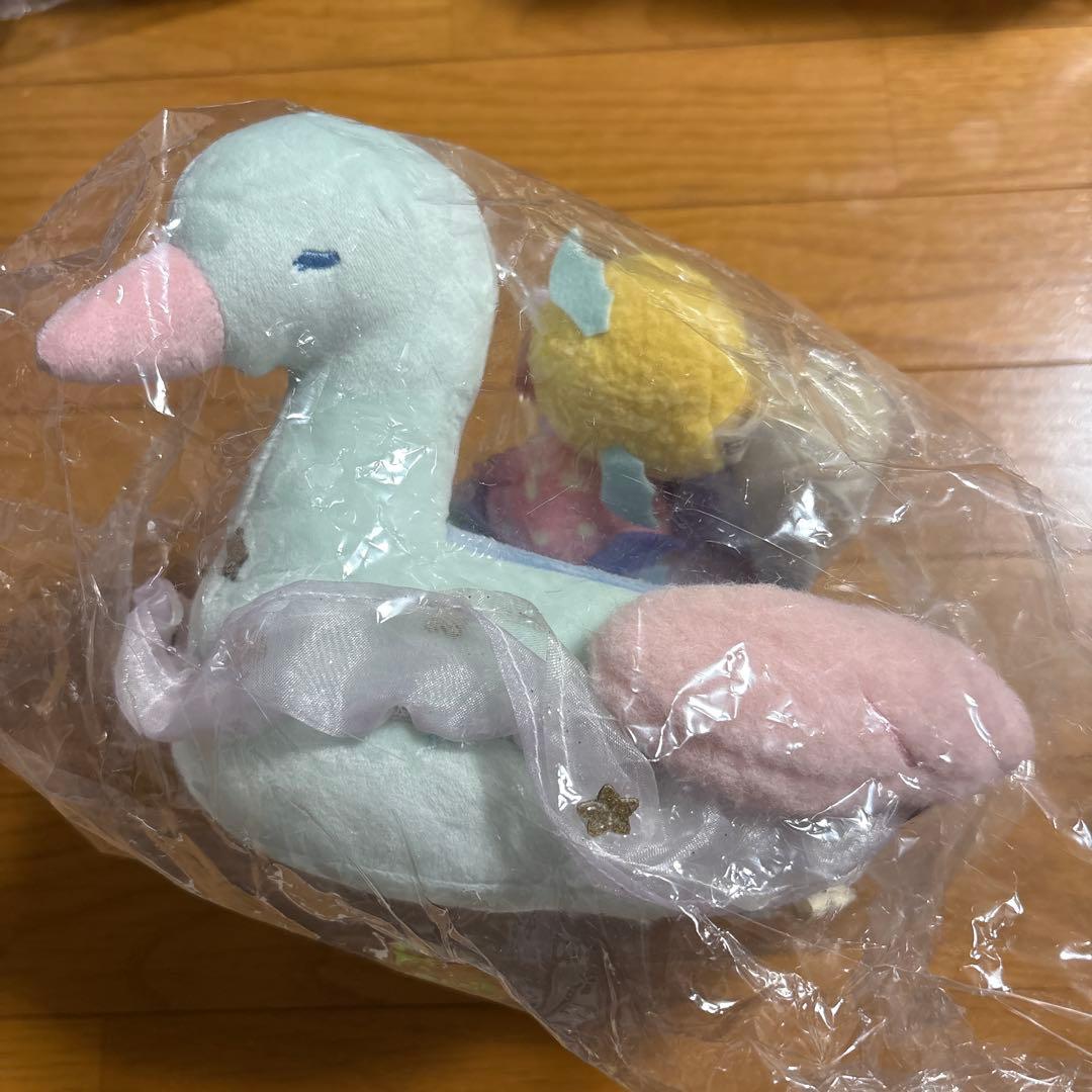 すみっコぐらし　映画　青い月夜のまほうのこ　スワンボート　シーンぬいぐるみ