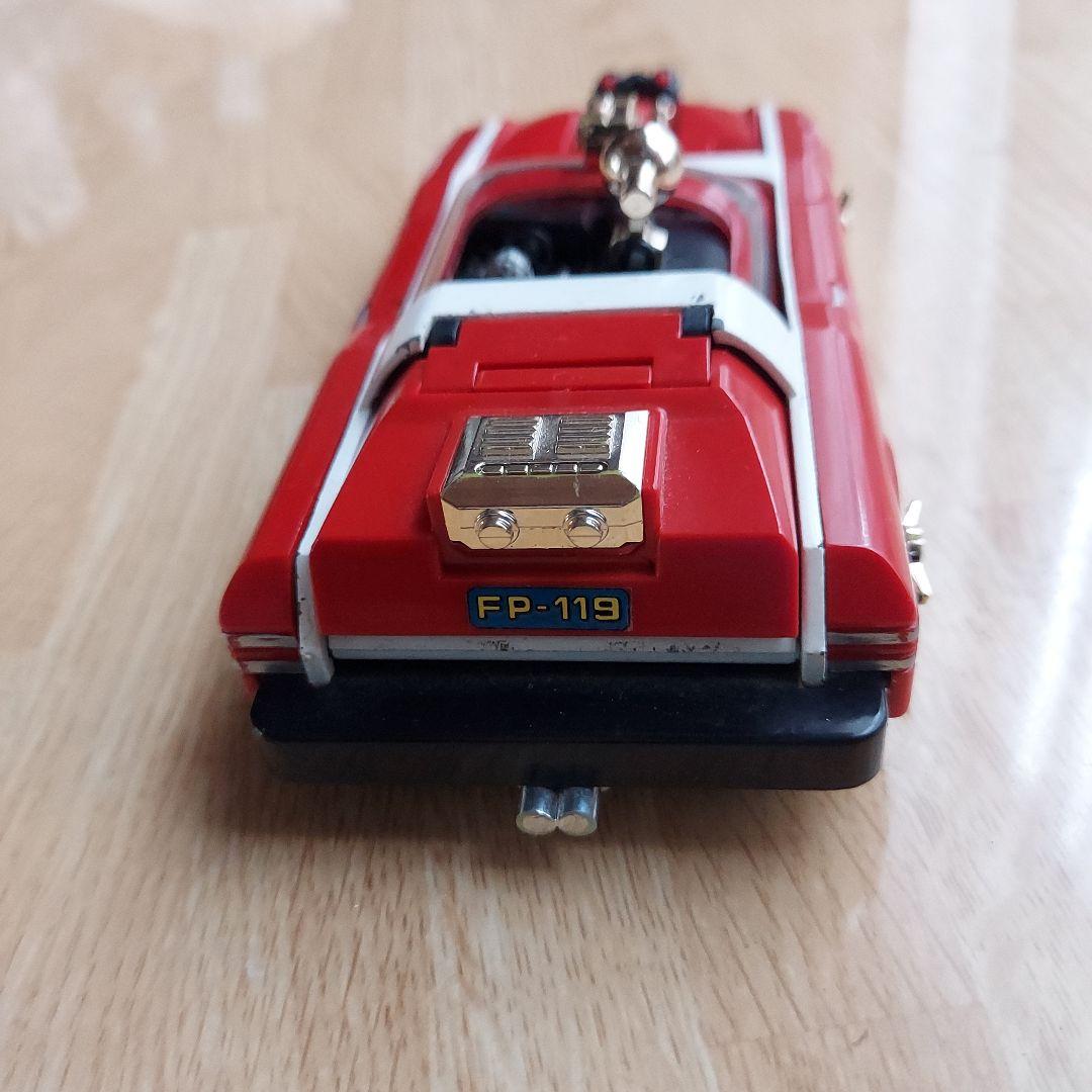 ポピー チェンジマシン 救急消防車(白/赤) 2タイプ 当時物