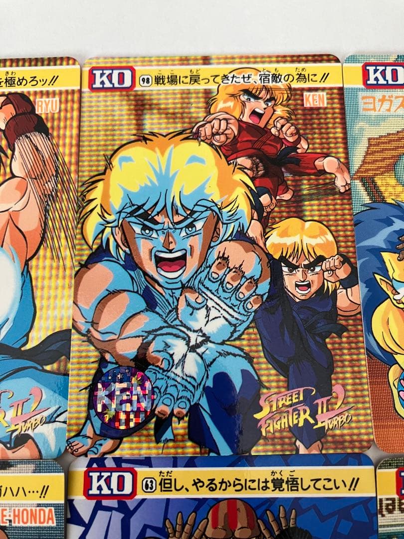 ストリートファイターII カードダス ノーマル8枚 - メルカリ