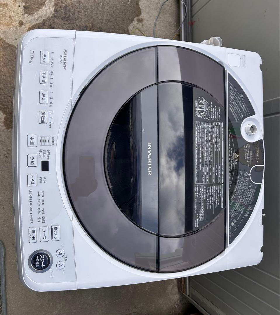 SHARP 縦型洗濯機 ES-JV9A-S 9.0kg 2024年製