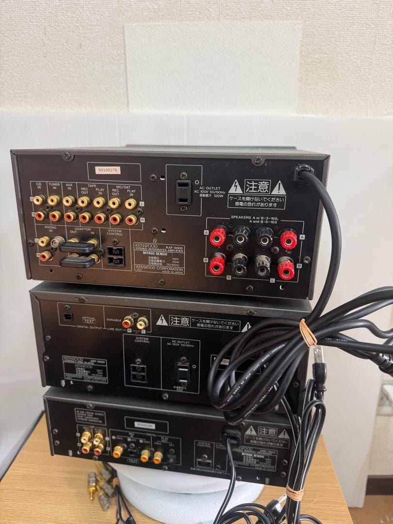 KENWOOD コンポ KAF-5002 DPF-5002 DMF-7003 - メルカリ
