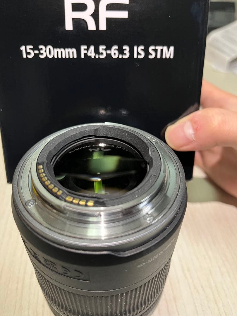 レンズ(ズーム) Canon RF 15-30mm F4.5-6.3 IS STM