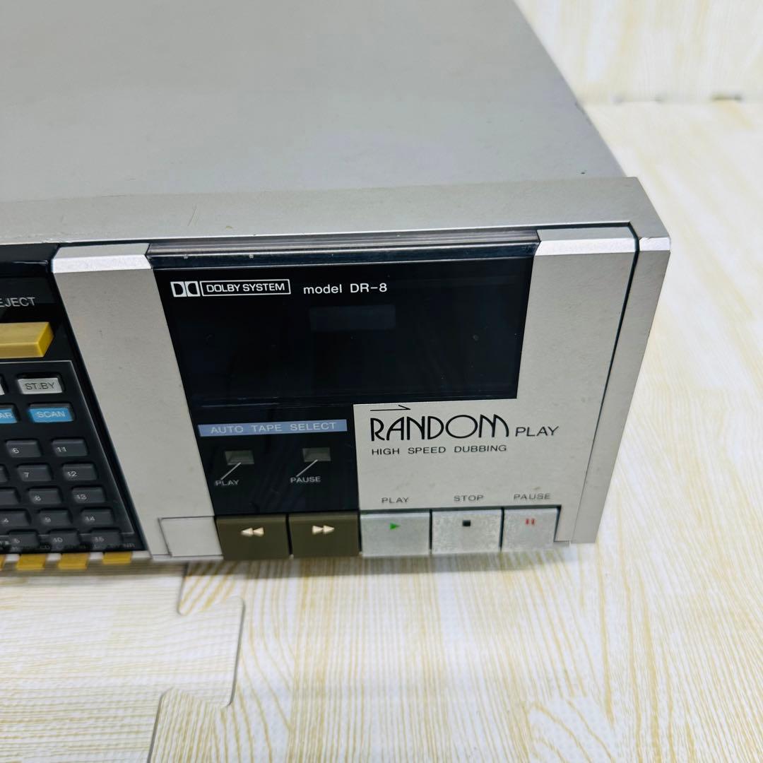 ジャンク DENON ステレオダブルカセットデッキ DR-8 - メルカリ