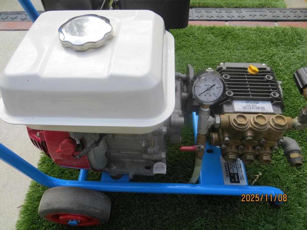 エンジン高圧洗浄機フルテックTD160