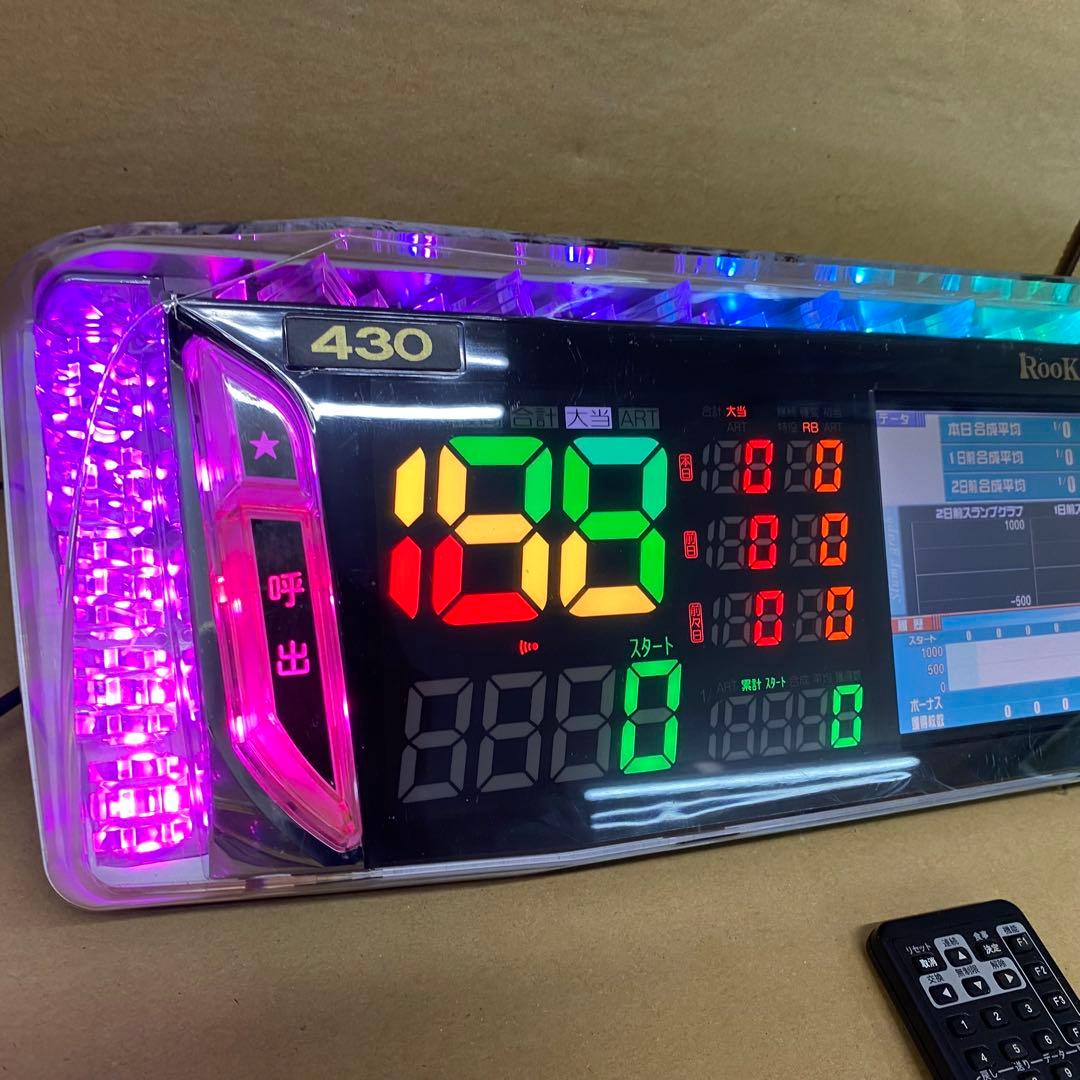 家庭用加工済み！データカウンター　ルークプレミアムLCD 液晶白飛び有スロット用