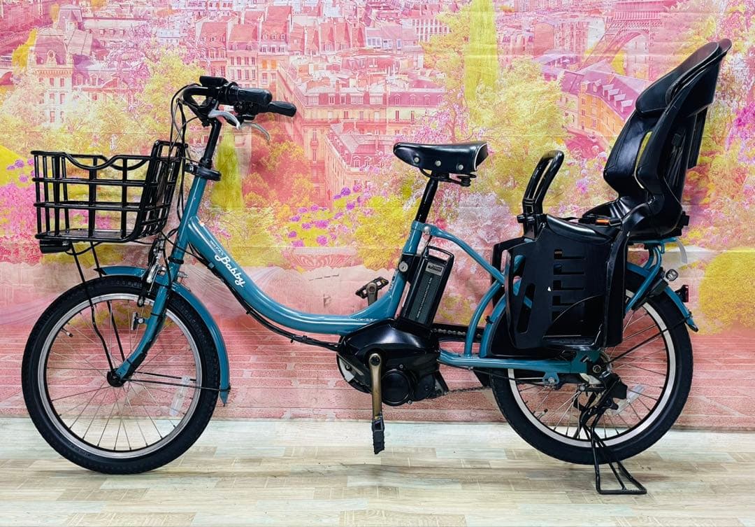 ZK3455 電動自転車 ヤマハ パスバビー 子供乗せ 20インチ 送料無料