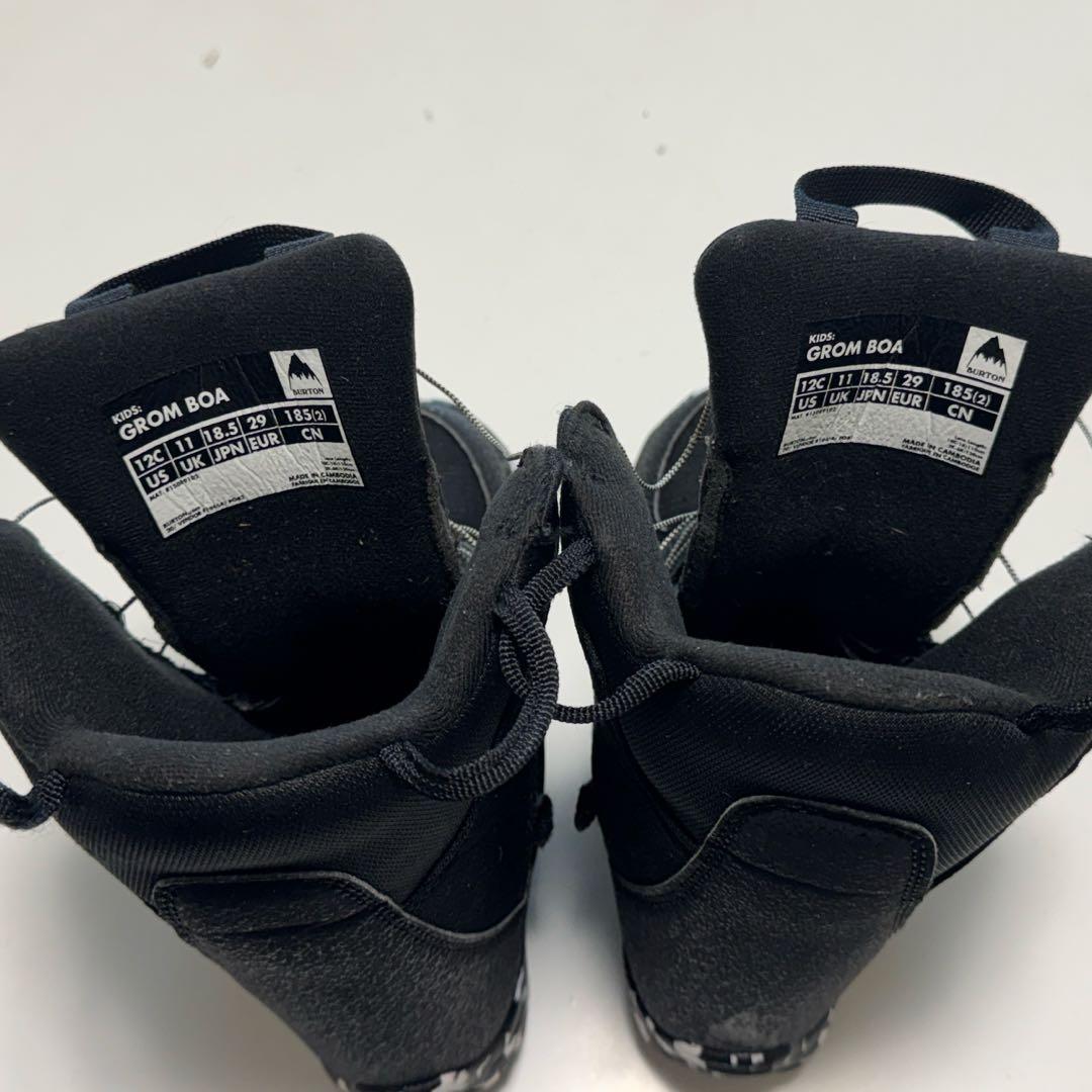 BURTON キッズ GROM BOA 18.5cm ブーツ
