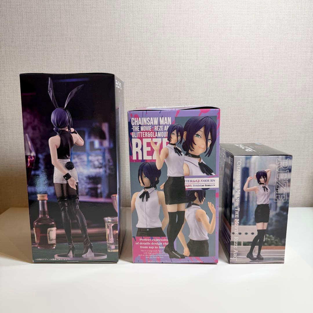 劇場版「チェンソーマン レゼ編」フィギュア3点セット