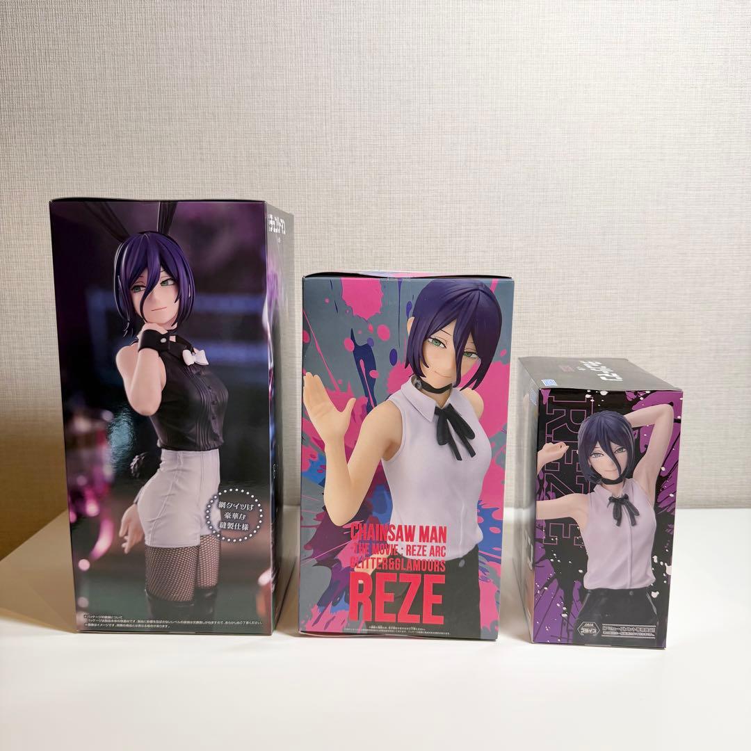 劇場版「チェンソーマン レゼ編」フィギュア3点セット