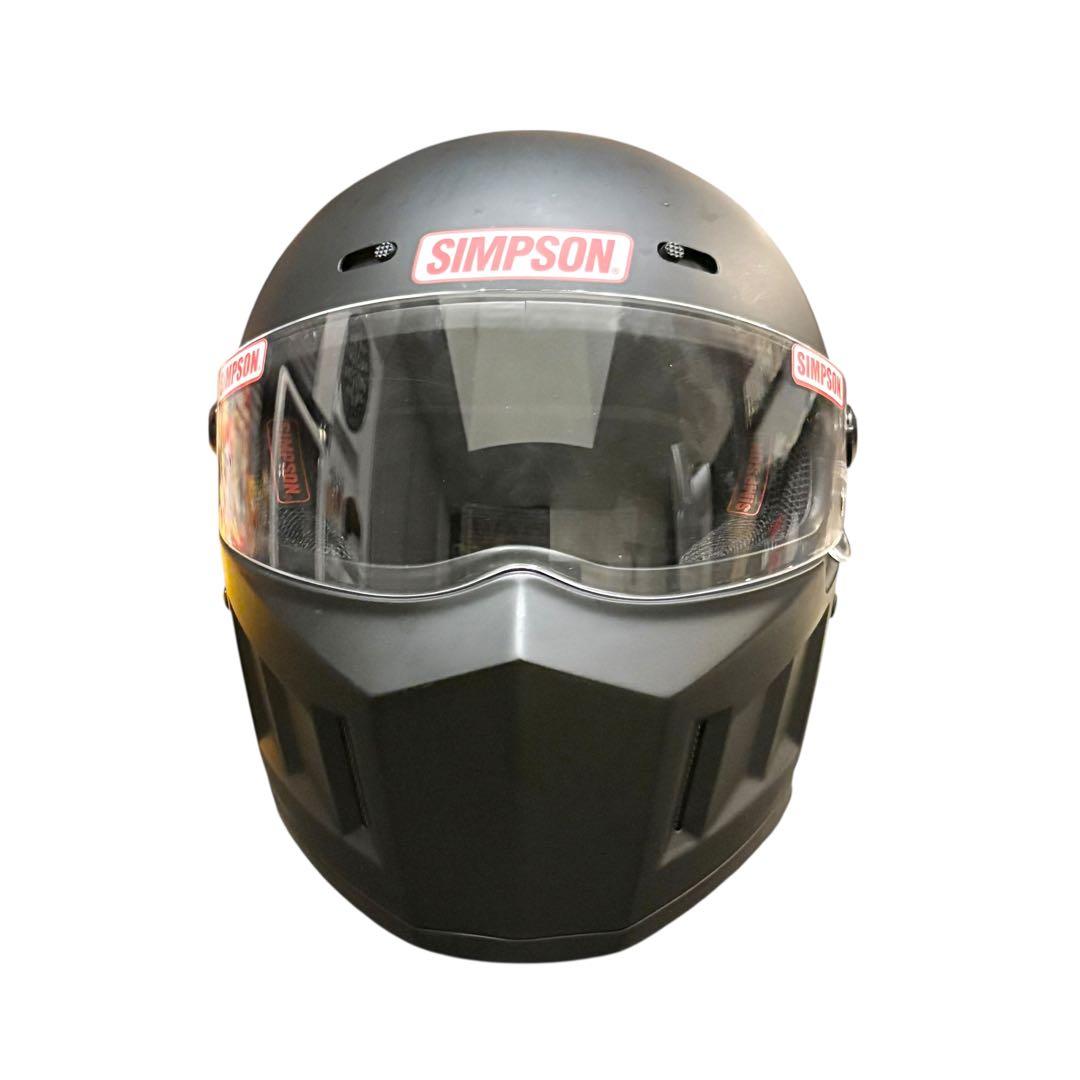 SIMPSON NORIX SB13 フルフェイス ヘルメット マットブラック - メルカリ