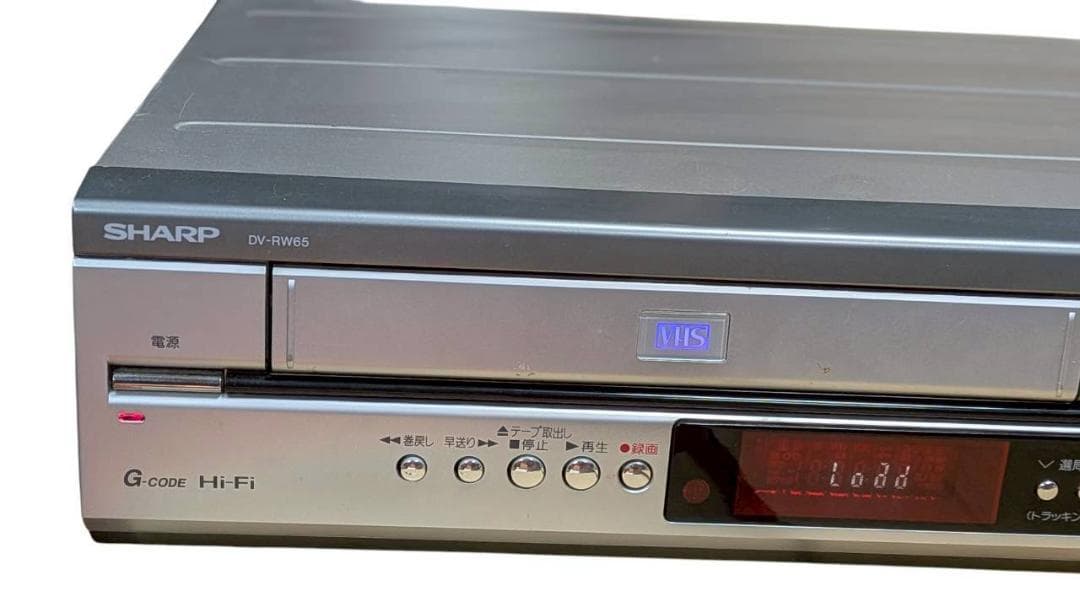 SHARP DV-RW65 DVD/VHS一体型レコーダー - メルカリ