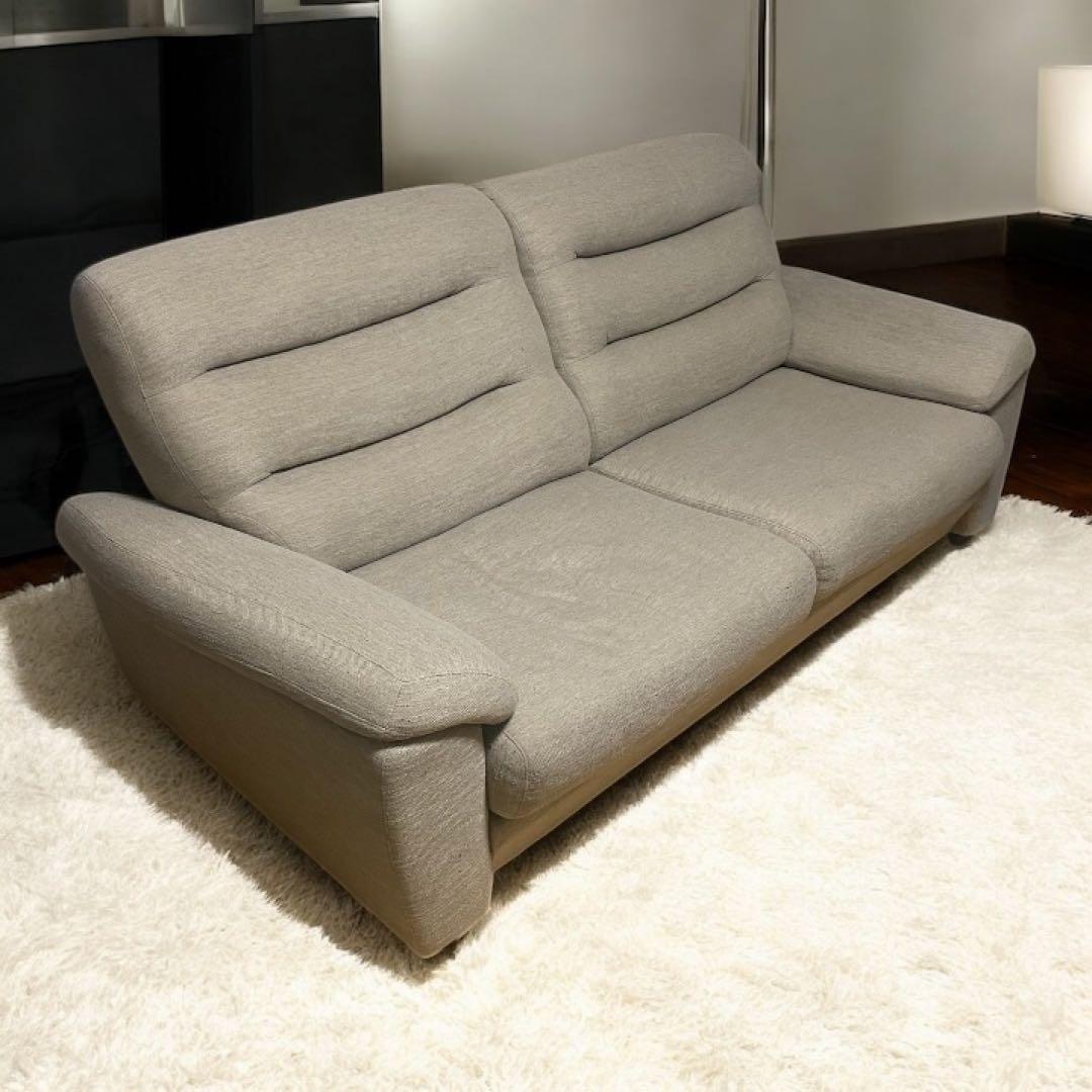 3人掛けソファ 送料込 ニトリ ベージュ ニトリ（NITORI） 3人掛け布張りソファ(FR03 BE) : ニトリ Yahoo!店